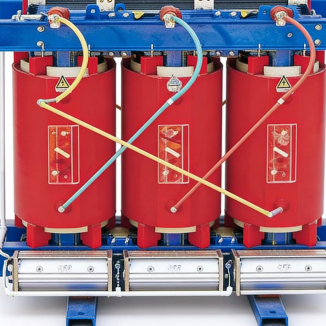 Transformateur triphasé sec à économie d'énergie