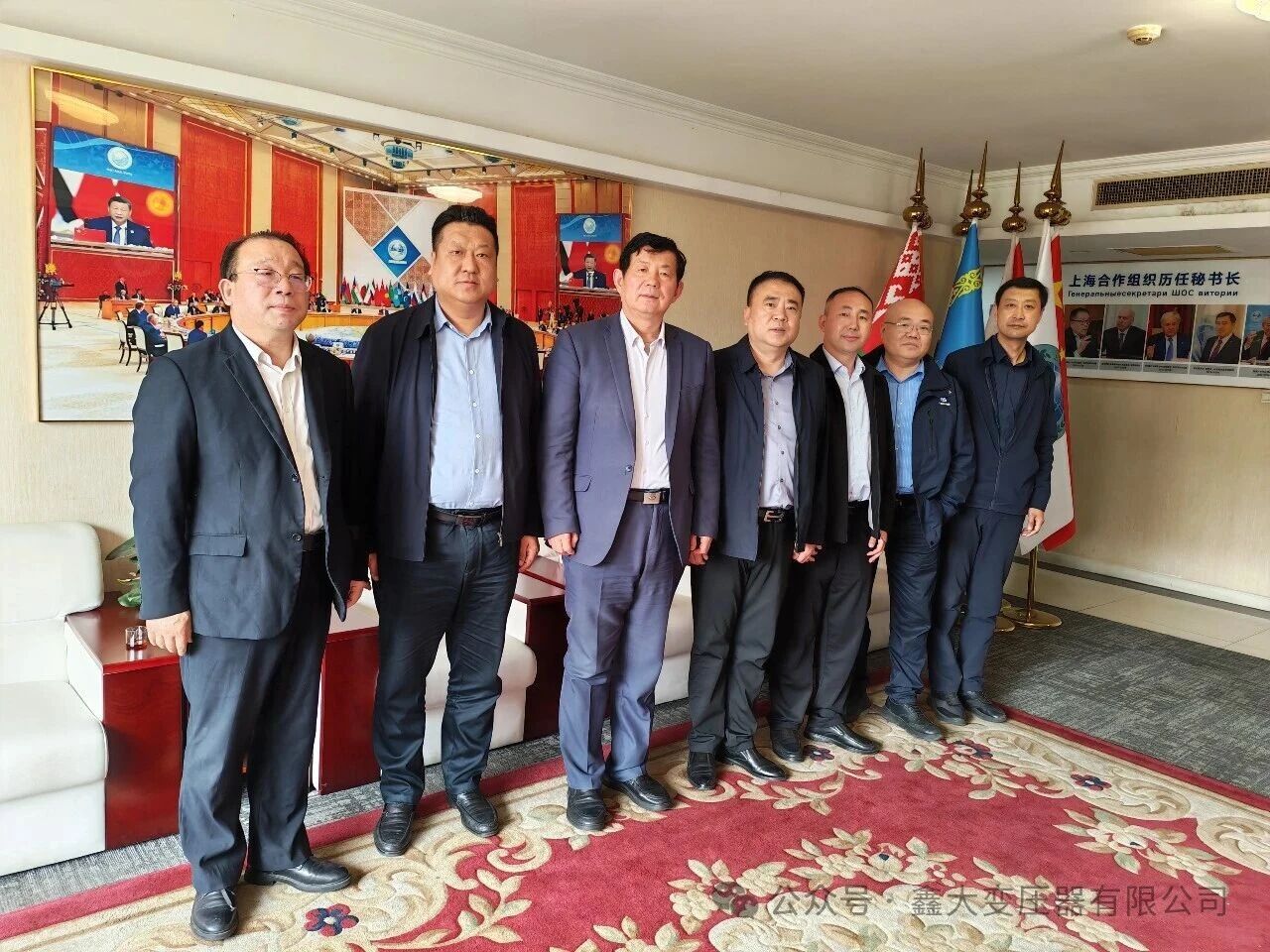 Deepen cooperation in Central Asia and empower overseas expansion | Xin Da Transformer Co., Ltd. held high-level exchanges and negotiations at the Embassy of Kazakhstan and the SCO Economic and Trade Exchange Center