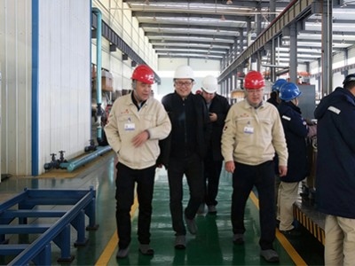 Herr Ma und eine Delegation von Zhongji United besuchen unser Unternehmen, um neue Kooperationsmöglichkeiten auszuloten.