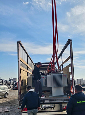 Xinda Transformer’s Second Batch of Power Transformers Successfully Arrives at Horgos Port, Accelerating Central Asia Expansion